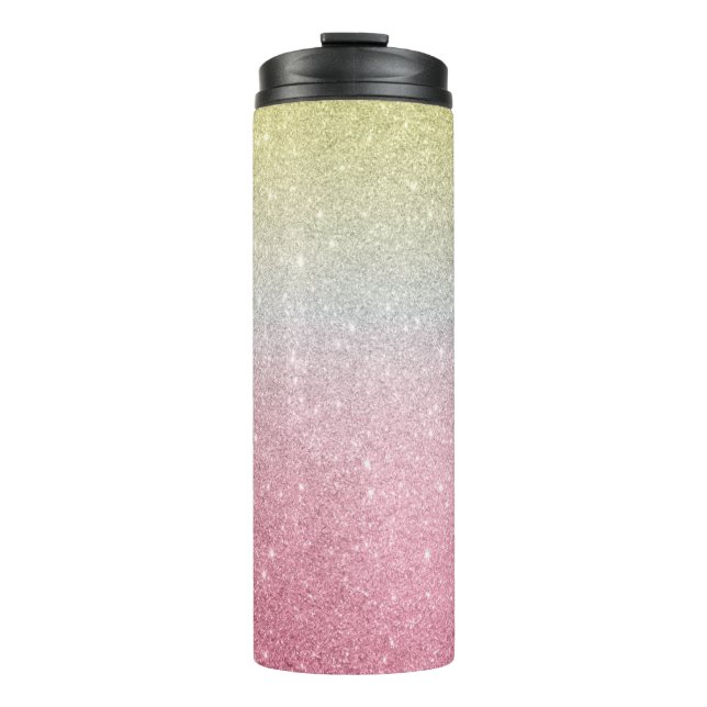 Glitter Ombre  Thermal Tumbler (Front)