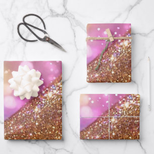 Glitter Opal Popular Holographic Collection Wrapping Paper Sheet