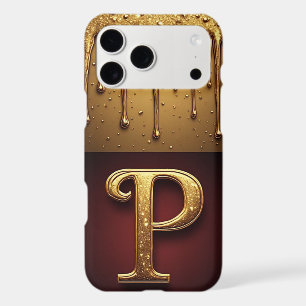 Glitter P Monogram Dripping Luxe Liquid