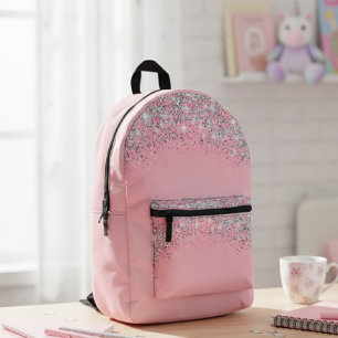 Glitter Pink Backpack: Discover Your Style Printed Backpack