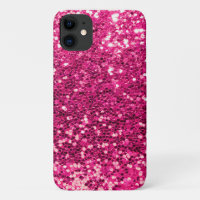 Glitter Pink Elegant Bling Glam Girly 