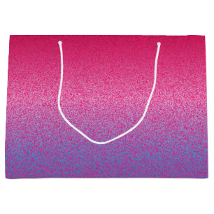 Glitter-Pink-Purple-GIFT BAG L