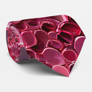 Glitter Pink Sequin Neck Tie Formal Pink Necktie