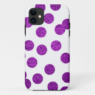 Glitter Polka-Dot iPhone Case