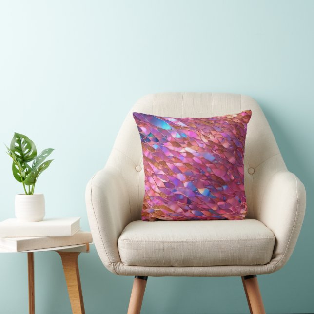 Glitter Popular Opal Holographic Collection Cushion (Chair)