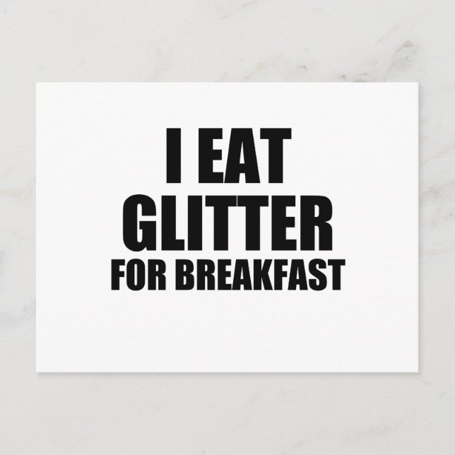 glitter postcard (Front)