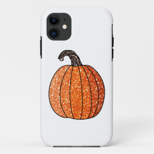 Glitter Pumpkin iPhone 11 Case
