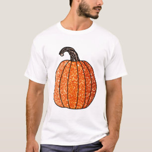 Glitter Pumpkin T-Shirt