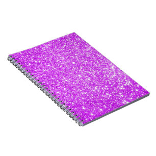 Glitter Purple Notebook
