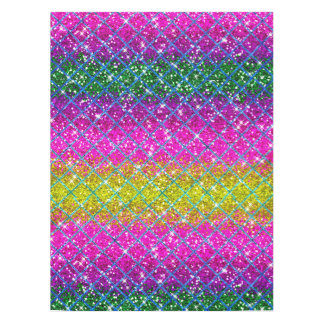 Glitter Purple Snakeskin Tablecloth