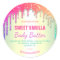 Glitter Rainbow Drips Body Butter Labels