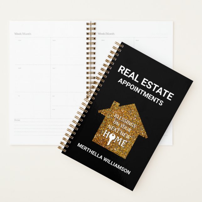Glitter REAL ESTATE Appointments Planner (Display)