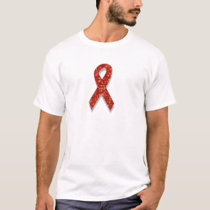 glitter red ribbon T-Shirt