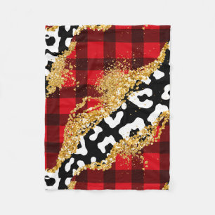 Glitter Rodeo Remix Fleece Blanket
