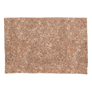 Glitter Rose Gold Water Bottle Pillowcase