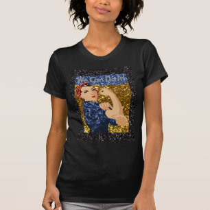 glitter rosie the riveter T-Shirt