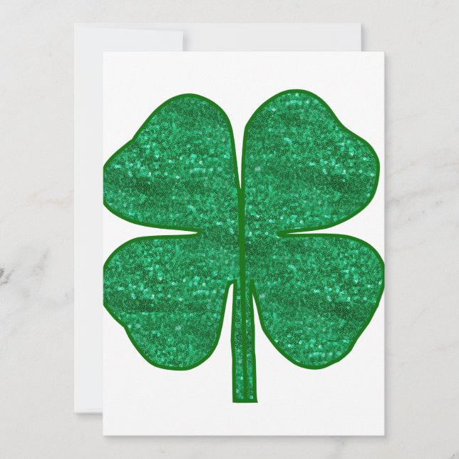 glitter shamrock (Front)