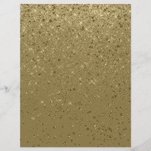 Glitter Shimmer Paper Gold Scrapbook Paper