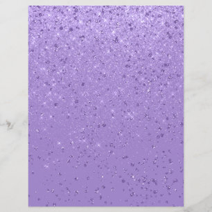Glitter Shimmer Paper Violet Scrapbook Paper