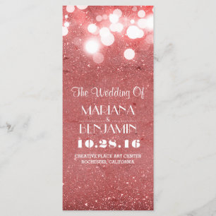 glitter shimmer pink blush string lights program programme