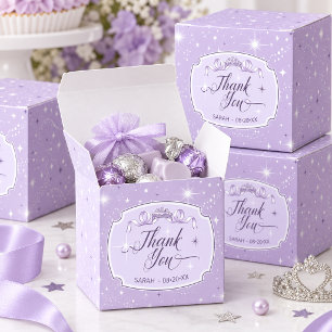 Glitter & Shine Sweet 16 Starry Thank You ID1333 Favour Box