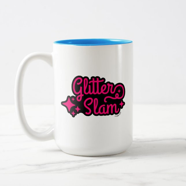 Glitter Slam Two-Tone Coffee Mug (Left)