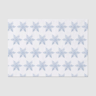 Glitter Snowflake Pattern Tissue Paper