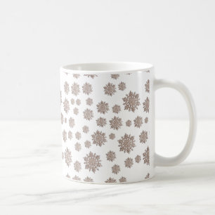 Glitter Snowflakes Coffee Mug