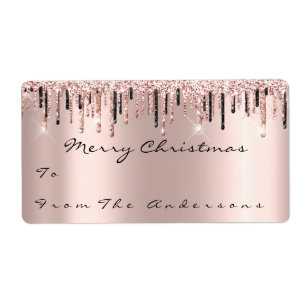 Glitter Spark Rose Gold Holidays Christmas Season1