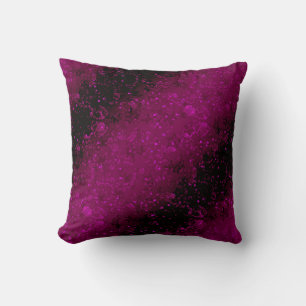 Glitter sparkle seamless confetti pink shine dark cushion