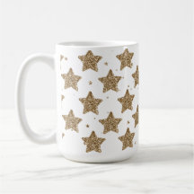 Glitter Star Mug