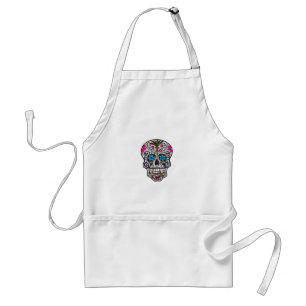 glitter Sugar Skull Standard Apron