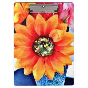 Glitter Sunflower Clipboard