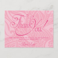 Glitter, Sweet Sixteen Thank You Cards