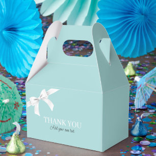 Glitter Tiffany Favour Box