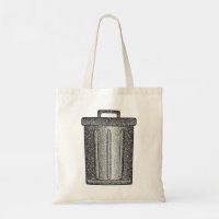 Glitter Trash Can