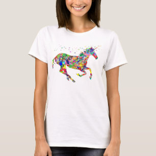 GLITTER UNICORN LADIES TOP