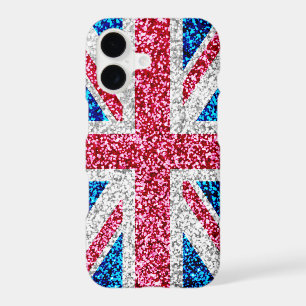 Glitter Union Jack UK British Flag