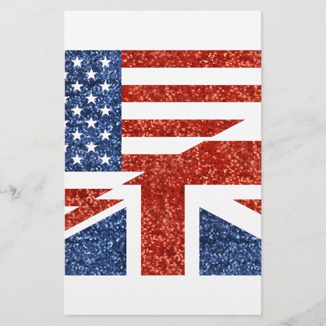 glitter usa uk stationery (Front)