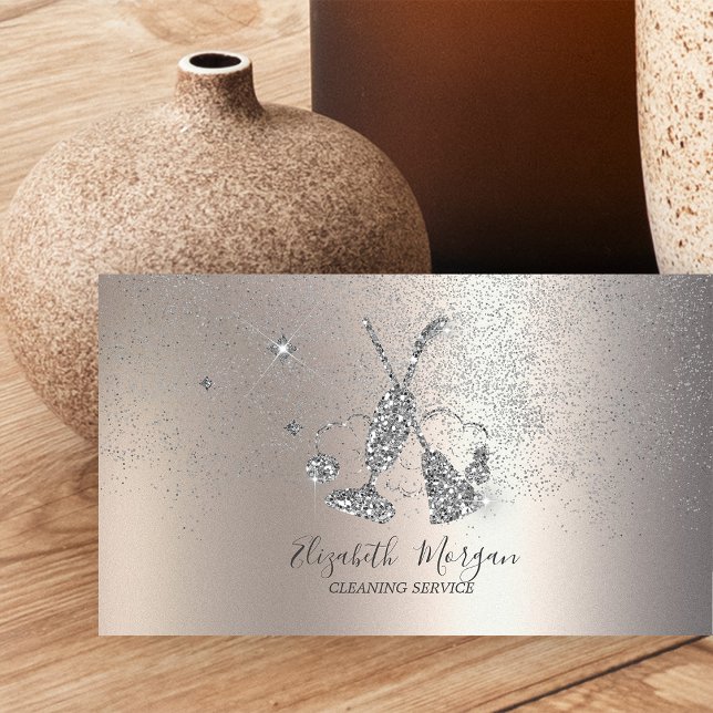 Glitter Vacuum Cleaner,Broom,Confetti Business Card (Creator Uploaded)