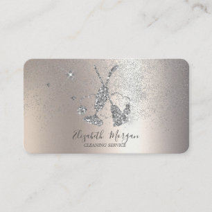 Glitter Vacuum Cleaner,Broom,Confetti Business Card