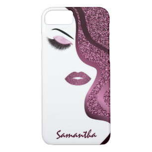 Glitter woman iPhone 8/7 case