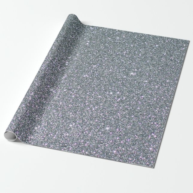 Glitter Wrapping Paper (Unrolled)