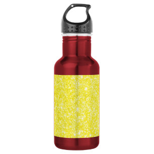 Glitter Yellow 532 Ml Water Bottle