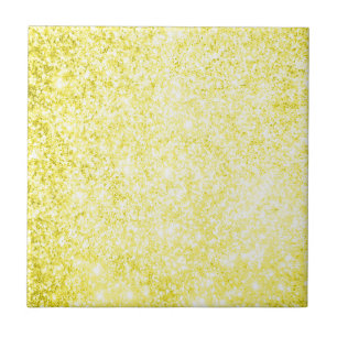 Glitter Yellow Tile