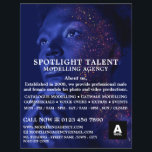 Glittered Model, Modelling Agency, Model Agent Flyer<br><div class="desc">Glittered Model,  Modelling Agency,  Model Agent Advertising Flyers By The Business Card Store.</div>
