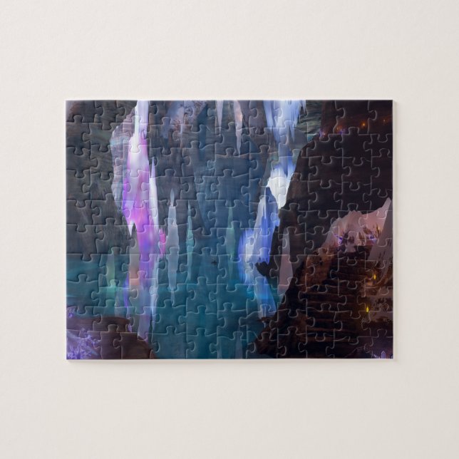 Glittering Caves by Night Puzzle (Horizontal)