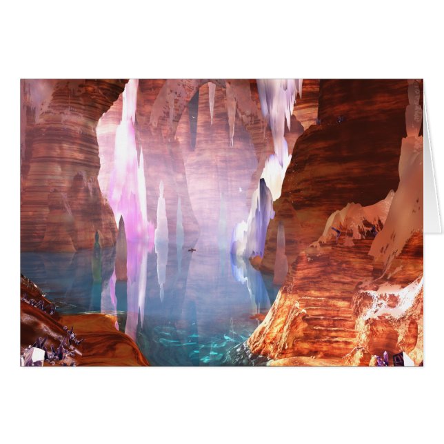 Glittering Caves Card (Front Horizontal)