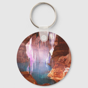 Glittering Caves Keychain