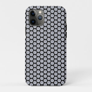 Glittering Diamond pattern on black iPhone 11 Pro Case